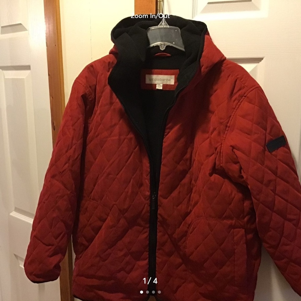 Quilted fleece lined jacket